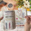Upgraded Embroidery Stitch Book Kit,106 Patterns with Tools & Tutorials, 86 PCS Beginner Embroidery Kit,for DIY Craft 2