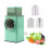 Grater Multi Function Vegetable Cutter Upgraded Cheese Grater Shredder with 3 Interchangeable Blade 2