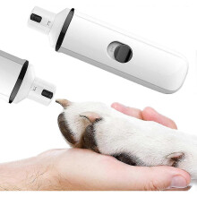 (Black) Dog Nail Cutter, Electric Quiet Claw Cutter For Dogs, Painless Nail File, Suitable For Small To Large Dogs And Cats