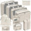 Suitcase Organizer Set with 10 Packing Cubes Suitcase Organizer Set Beige - DD 1