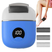 Electric Toenail Remover with Speed Controller, 60 Spare Disks, Portable Nail Care Tool for Thick Toenails