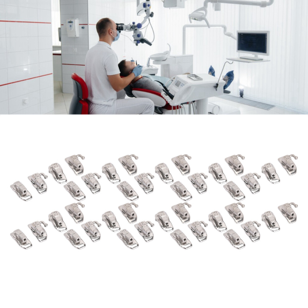 40pcs Bondable Buccal Tube 0.022in Metal