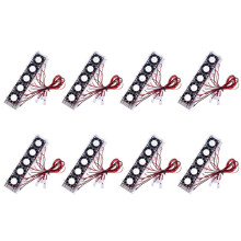 8X 300W Thermoelectric Peltier Refrigeration Cooler DC12V Semiconductor Air Conditioner Cooling System Accessories DIY