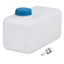 5L Air Parking Heater Fuel Tank Oil Storage with Oil Nozzle for Car Truck Caravan Fuel Oil Tank White+