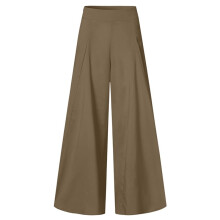 Palazzo Pants for Women Slacks Wide Leg High Waisted Business Casual Work Trousers with Pockets Color S