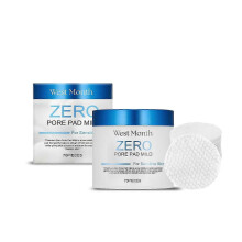 West Month Pore-Cleansing Essence Toner Pads Cleanse And Firm Pores, Brighten And Rejuvenate The Skin, Providing Refreshing Skin Care