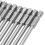 10pcs 100mm Length 1/4 inch Hex Shank T20 Torx Security Screwdriver Bits, Silver Gray 4