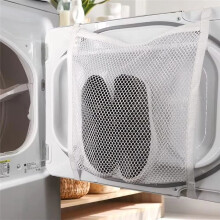 10 Pack Sneaker Dryer Bag Dry Net Bag for Dryer for Shoes, White Large HoneyComber Mesh Bags for Washing Machine
