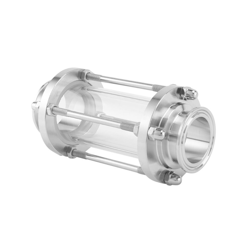 3X In- Sight Glass With Clamp End,Flow Sanitary Straight Sight Glass Sus316 1.5Inch Tri Clamp Type(Flow Pipe Od38mm) 6031227381348
