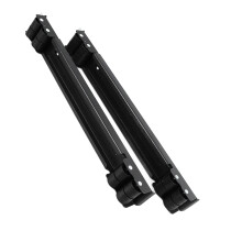 Washing Machine Dolly 2pcs Black 661lbs 70x5x4cm