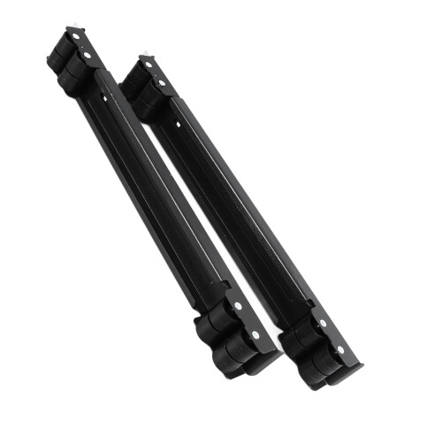 Washing Machine Dolly 2pcs Black 661lbs 70x5x4cm