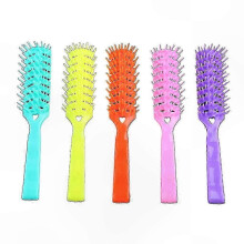 7-Row Vent Hair Brush with Ball-Tipped Bristles, Random Color Selection