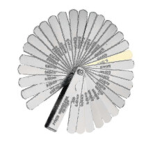 Feeler Gauge, Feeler Gauge Set, 32 Blades In Metric/imperial Marking, for Measuring Clearance Width/thickness Sizes - PR