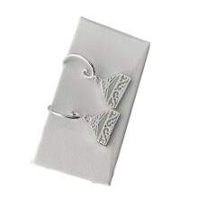 Elegante Vintage durchbrochene mongolische-Ohrringe