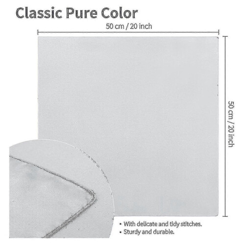 (pink) 16 Square Satin Napkins, Shiny Satin, Soft And Smooth, 50*50cm/dian01 1