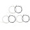 6 Pièces Fourchette De Remplacement Pour Cordes Guitare En Nylon 1