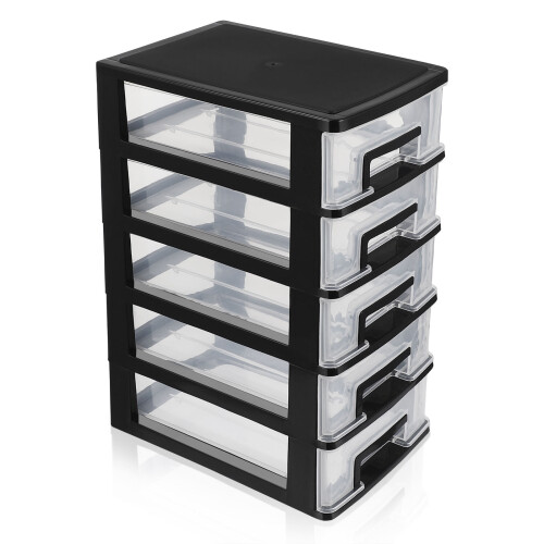 Drawer Storage Organizer 5 Layered Closet Boxes For Office Home