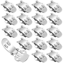 Decorative Buckle For Shoes Stainless Steel 25pcs 1.18x0.59in