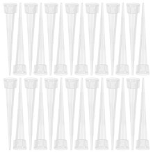 100 pcs support plastique pour tubes à eau floral, bricolage