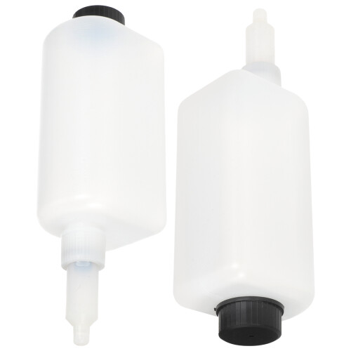 2 lots bouteilles intérieures pour distributeur shampooing