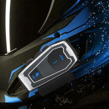 Motorcycle Bluetooth Headset V10 450mAh ABS BT5.0