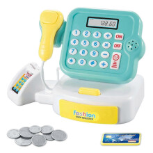 (D) Children's Cash Register Educational Toys With Sound And Light Effects