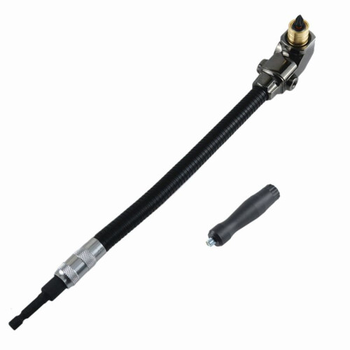 Right Angle Flex Shaft Drill Extension Attachment 90Degree Adjustable Flexible Bits Screwdriver Adapter Woodworking Tool 1