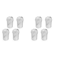 8 Pcs Gutter Downspout Guards 3.5 Inch Aluminum Leaf Filter Strainer Expandable Gutter Downspout Protector