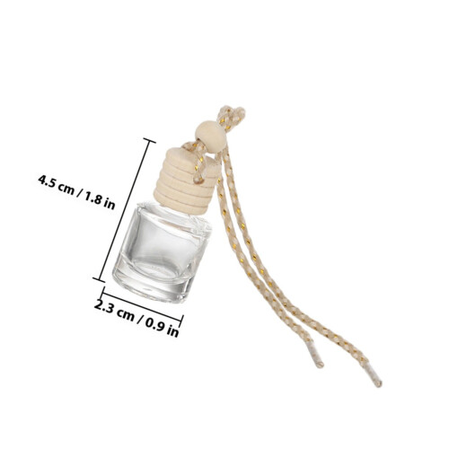 12 flacons parfumés transparents, diffuseurs d'arômes pour 1