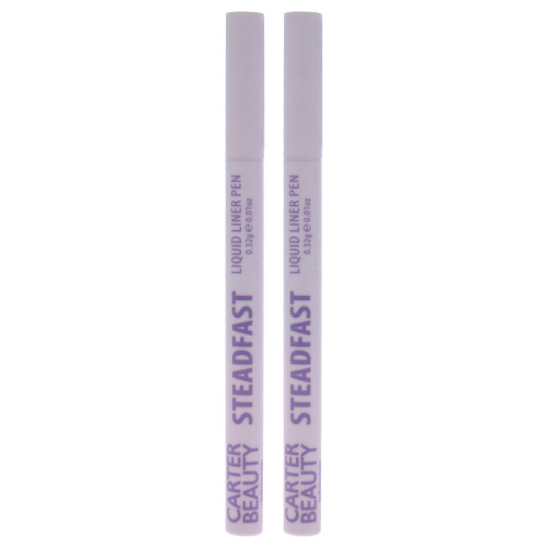 Carter Beauty Steadfast Liquid Liner Jet Black 2 Pc