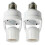(2pcs)E27 Motion Sensor LED Bulb Holder - Wireless Smart Socket with Infrared Technology for Hands-Free Lighting 1