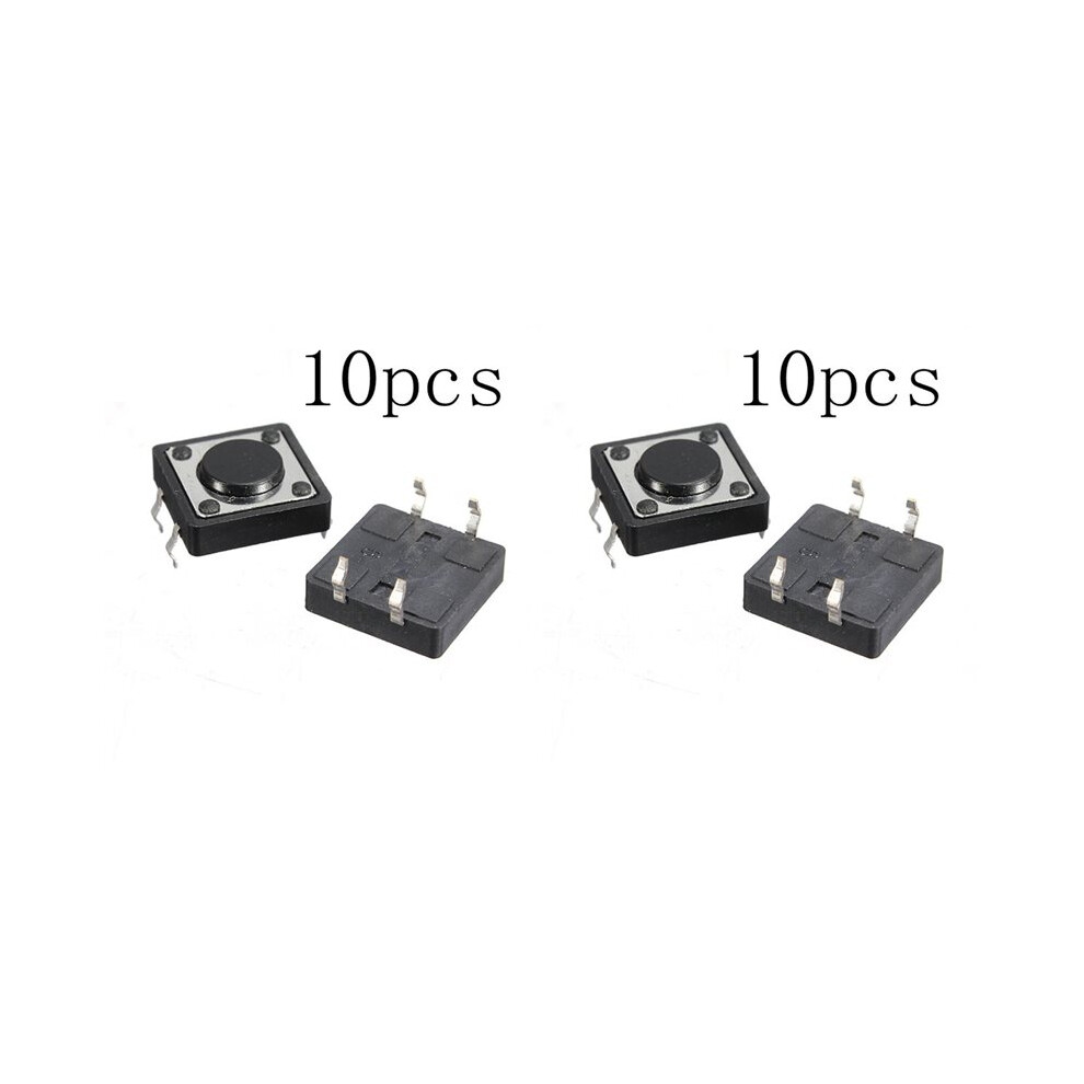20Pcs Quality Pcb Momentary Tactile Push Button Spst 4761068290814