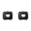 2X Motorcycle Caburetor Intake Manifold for  RX125 RS125 34mm Carburetor Interface 1