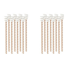 Paquete de 16 Antenas de JardineríA de Cobre para Electrocultivo: Alambre de Cobre Puro, Estacas de JardíN de Cobre para Cultivo de Plantas (12