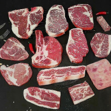 Artificial PVC Simulation Steak Model Roast Restaurant Western Food Decorative Foods Kids Play Toys Photography Prop