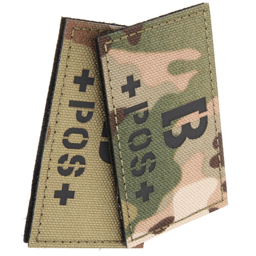 2Pièces Écusson Réfléchissant Type Militaire Vert 2
