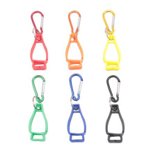 6Pcs Glove Clips for Work Glove Holders Glove Belt Clip with Metal Carabiners for Construction Worker Guard Labor