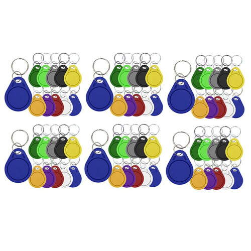300Pcs UID 13.56MHz Block 0 Sector Writable IC Card Clone Changeable  Keyfobs Key Tags 1K S50 RFID Access Control
