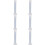 6X 500 Ml Plastic Transparent Graduated Tube. 1