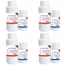 4X AB Carbon Fiber Repair Epoxy Resin Strong Glue for Car Bicycle Parts Epoxy Resin Transparente Kit A100g-B27g