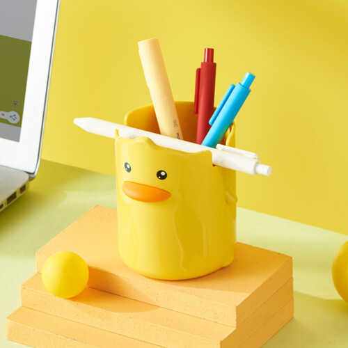 Support Stylo Canard Pour Crayons Pinceaux 2