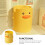 Support Stylo Canard Pour Crayons Pinceaux 9