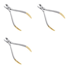3X Pinze per Tagliafili Sottili Pinze Pinze per Taglio Filamenti di Filo In Acciaio Inossidabile Pinze per Utensili Ortodontici Pinza da Laboratorio
