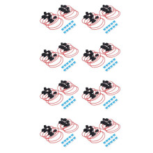 80 Pack Fuse TAP Adapter 16 Gauge 20AMP Blade Automotive Fuse Holder Waterproof Wire with 80 Pcs 15 AMP Standard Fuses