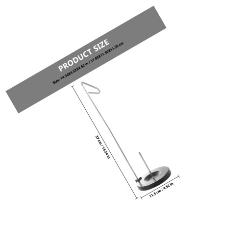 1Pièces Support Fer Argenté Stable Pour Machine À 1