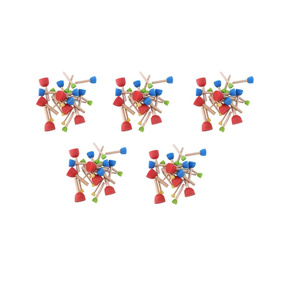 Foam Pouncer Assortment-Sponge Painting Stippler Set 120/Pkg-Foam Brush Value Pack-1.5Cm 2Cm 3Cm 4Cm 6034093482690