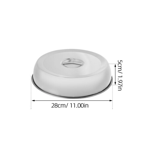 Couvercle En Acier Inoxydable Pour Steak 1