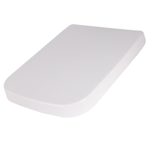White Square Toilet  Soft Close Quick Release Wrapover Top Fix NCG199 2