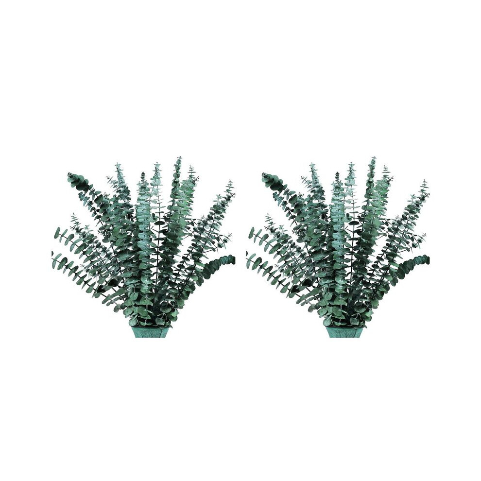 32Pcs-Preserved-Dried-Eucalyptus-Branches, 17In Fresh Eucalyptus Plant For Shower, Real Eucalyptus Bunch For Vase Filler 6032578926707