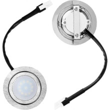 2 Pieces DC 12V LED Recessed Replacement Bulbs for Stainless Steel Kitchen Range Hood